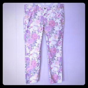 Floral Patterned Pants